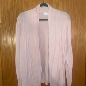 Light pink old navy cardigan